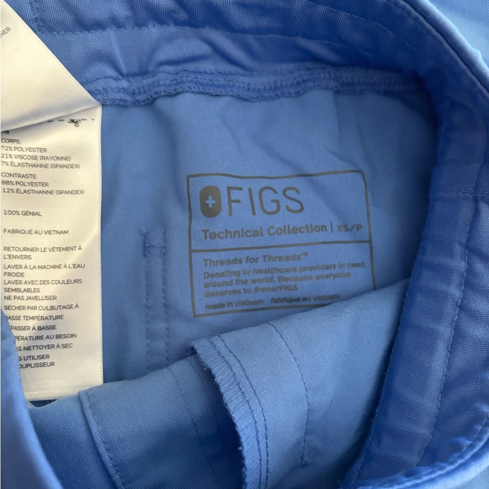 Figs XSP Technical Collection ceil Blue